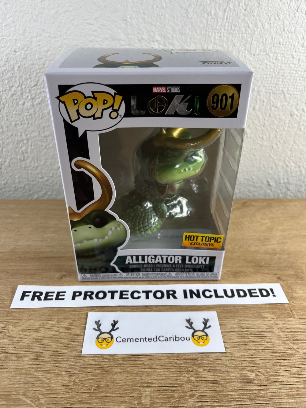 Alligator Loki Funko Pop #901 Hot Topic Exclusive Marvel Disney MINT